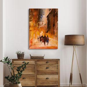 Canvas print Night life Framed canvas View 1 2