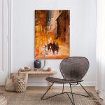 Canvas print Night life