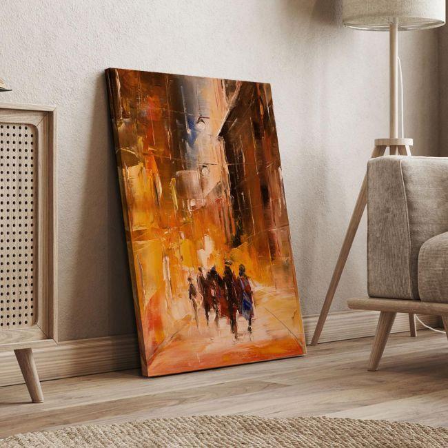 Canvas print Night life