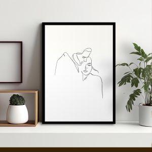 Passion line art XIII, αφίσα, κάδρο