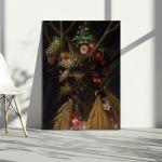 Canvas printFour seasons in one head, Arcimboldo G