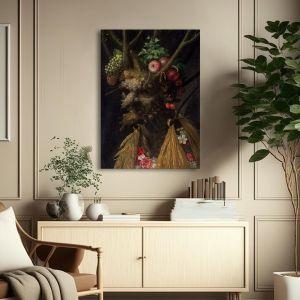 Πίνακας ζωγραφικήςFour seasons in one head Arcimboldo G. Όψη 1 2