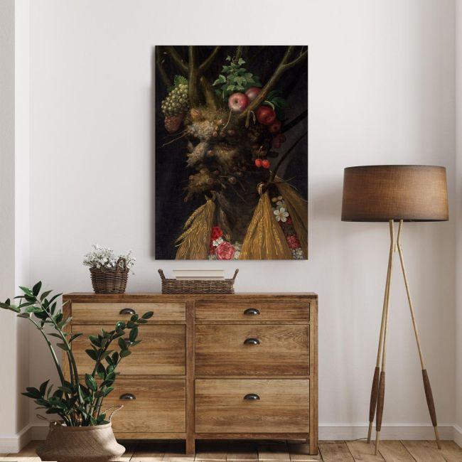 Canvas printFour seasons in one head, Arcimboldo G