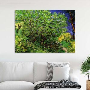 Canvas printLilac bush, Vincent van Gogh