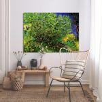 Canvas printLilac bush, Vincent van Gogh
