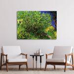 Canvas printLilac bush, Vincent van Gogh
