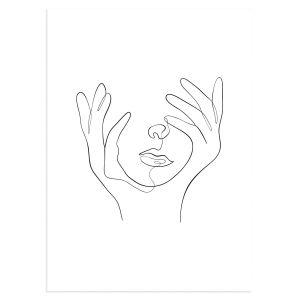 Passion line art VI, poster 2