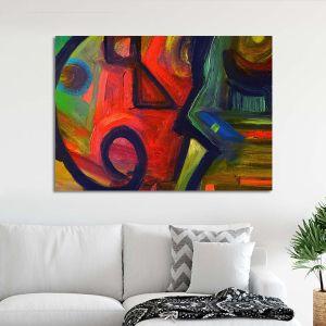 Πίνακας σε καμβά Abstract painting V