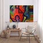 Πίνακας σε καμβά Abstract painting V