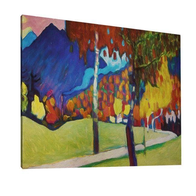 Canvas print Autumn study near Oberau, Kandinsky W.