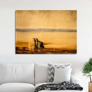 Canvas print Refugees, Milev I.