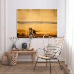 Canvas print Refugees, Milev I.