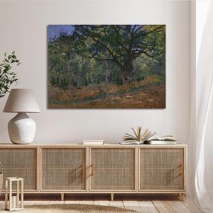 Canvas print The Bodmer oak Monet Framed canvas View 1 2