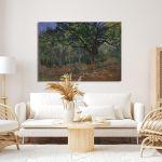 Πίνακας ζωγραφικής The Bodmer oak, Monet