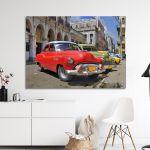 Canvas print Colorful Havana cars