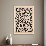 Canvas print Comedian's handbill, Klee P.