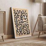 Canvas print Comedian's handbill, Klee P.