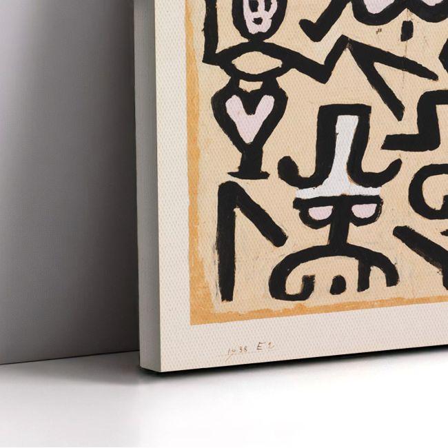 Πίνακας ζωγραφικής Comedian's handbill, Klee P.