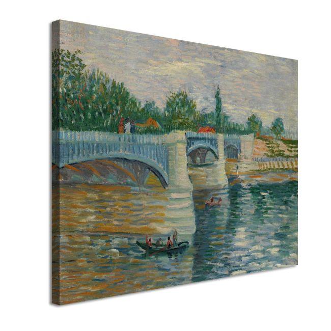 Canvas print The Seine, Vincent van Gogh