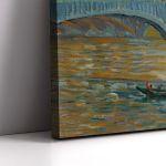 Canvas print The Seine, Vincent van Gogh