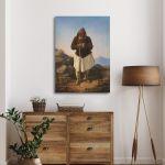 Canvas print Old shepherd, Tsokos Dionysios