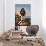 Canvas print Old shepherd, Tsokos Dionysios