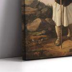 Canvas print Old shepherd, Tsokos Dionysios