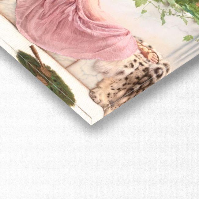 Πίνακας σε καμβά When the heart is young, John William Godward, πανοραμικός