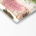 Πίνακας σε καμβά When the heart is young, John William Godward, πανοραμικός