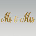Mr & Mrs, Plexiglass