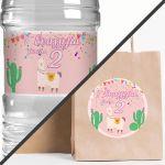 Αυτοκόλλητη ετικέτα γενεθλίων, Λάμα