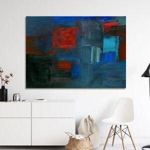 Πίνακας σε καμβά Abstract selection XXXVIII