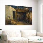 Canvas print The yard, Lebessis
