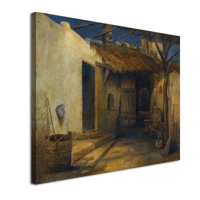 Canvas print The yard, Lebessis