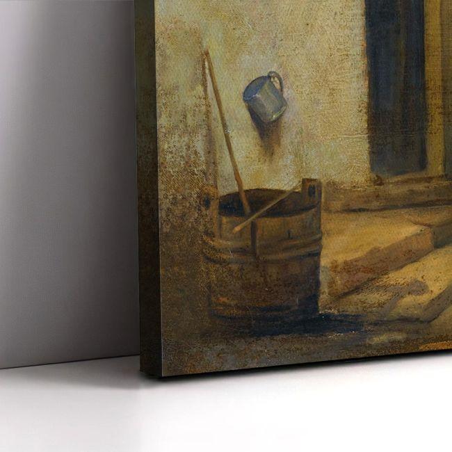 Canvas print The yard, Lebessis