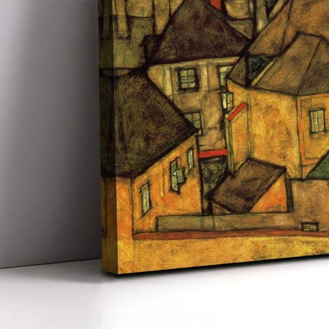 Πίνακας ζωγραφικής City in twilight, Schiele Egon