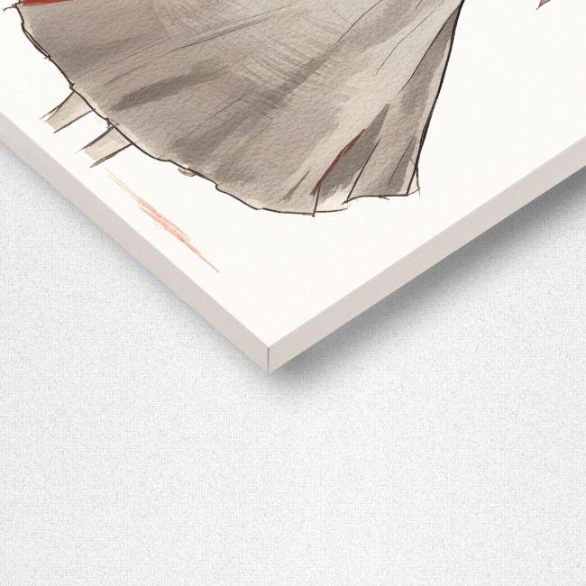 Canvas print Woman reart, (original Eggonopoulos)