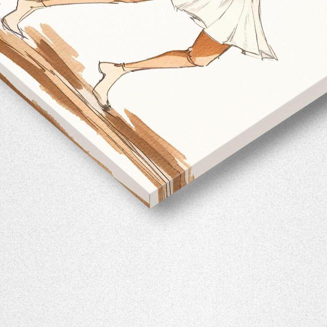 Canvas print Tsolias reart, (original Eggonopoulos)