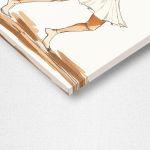 Canvas print Tsolias reart, (original Eggonopoulos)