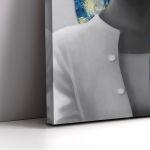 Πίνακας ζωγραφικής Storm's starry night reart, (original Vincent van Gogh)