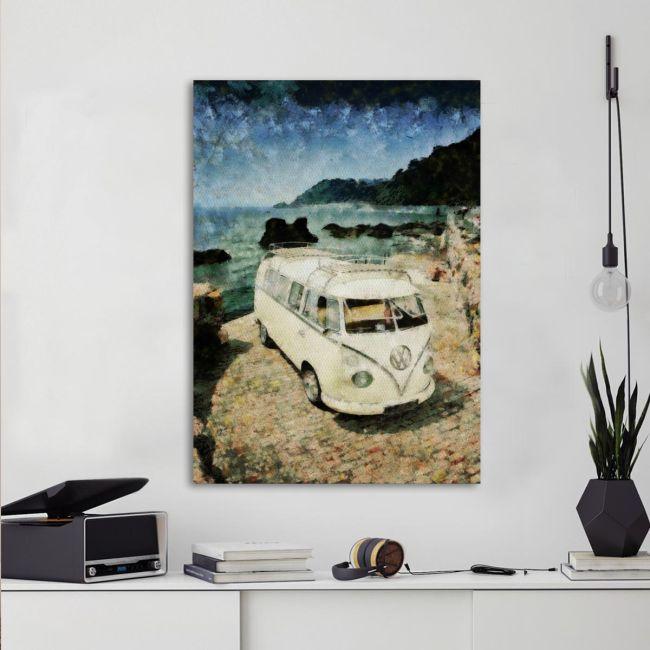 Canvas print Glance to the pastII