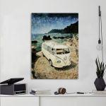 Canvas print Glance to the pastII