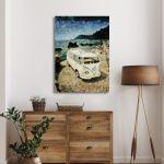 Canvas print Glance to the pastII