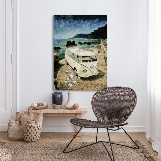 Canvas print Glance to the pastII