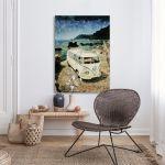 Canvas print Glance to the pastII