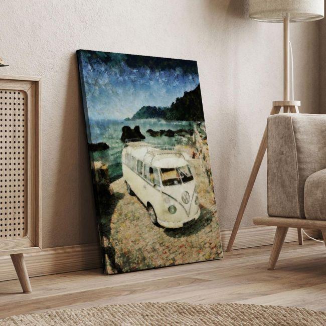 Canvas print Glance to the pastII