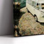 Canvas print Glance to the pastII