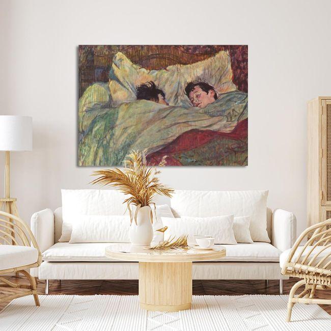 Πίνακας ζωγραφικήςIn bed, Lautrec de Toulouse H.