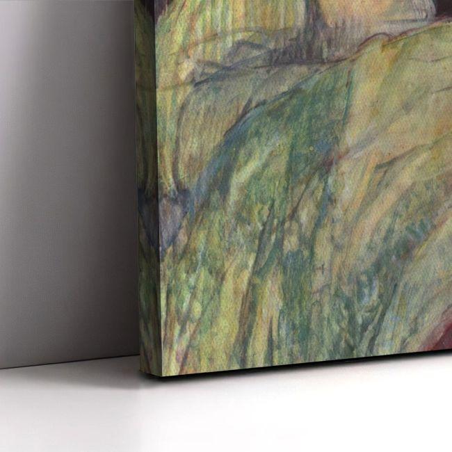 Canvas printIn bed, Lautrec de Toulouse H