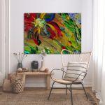 Πίνακας σε καμβά Abstract painting VII